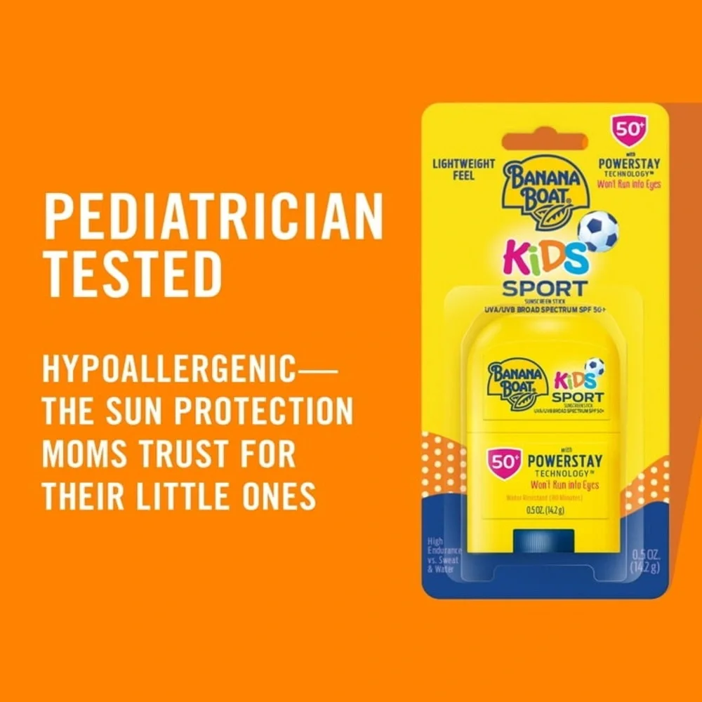 Banana Boat Kids Sport SPF 50+ Sunscreen Stick